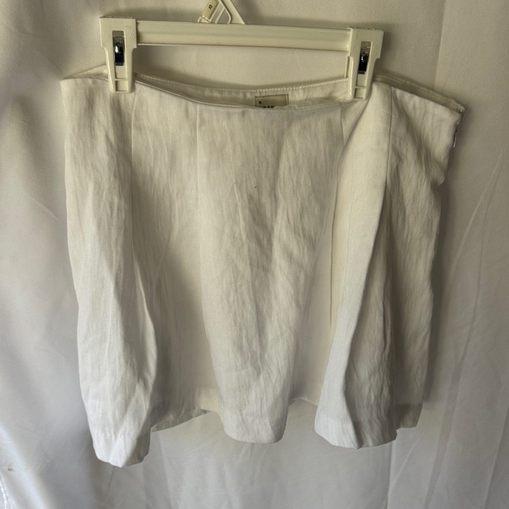A New Day White skirt with shorts